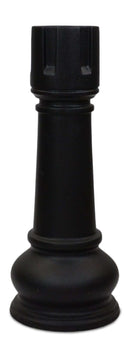 MegaChess 42 Inch Black Fiberglass Rook Giant Chess Piece |  | MegaChess.com