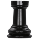 Mega Chess Buy Individual Chess Pieces MegaChess 5 Inch Dark Plastic Rook Giant Chess Piece