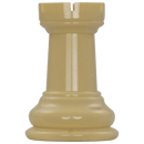 Mega Chess Buy Individual Chess Pieces MegaChess 5 Inch Light Plastic Rook Giant Chess Piece