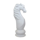 MegaChess 50 Inch White Fiberglass Knight Giant Chess Piece |  | MegaChess.com