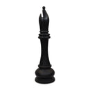 MegaChess 59 Inch Black Fiberglass Bishop Giant Chess Piece |  | MegaChess.com