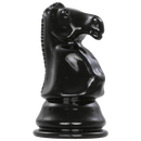 Mega Chess Buy Individual Chess Pieces MegaChess 6 Inch Dark Plastic Knight Giant Chess Piece