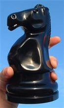 Mega Chess Buy Individual Chess Pieces MegaChess 6 Inch Dark Plastic Knight Giant Chess Piece