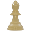 Mega Chess Buy Individual Chess Pieces MegaChess 6 Inch Light Plastic Bishop Giant Chess Piece