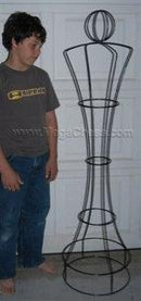 MegaChess 61 Inch Dark Topiary Queen Giant Chess Piece |  | MegaChess.com