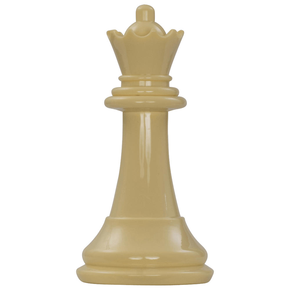 Mega Chess Buy Individual Chess Pieces MegaChess 7 Inch Light Plastic Queen Giant Chess Piece