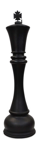 MegaChess 72 Inch Black Fiberglass King Giant Chess Piece |  | MegaChess.com