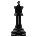 Mega Chess Buy Individual Chess Pieces MegaChess 8 Inch Dark Plastic King Giant Chess Piece
