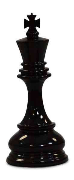 Giant Chess Piece 8 Inch Dark Teak King | MegaChess