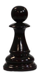 MegaChess 8 Inch Dark Teak Pawn Giant Chess Piece |  | MegaChess.com