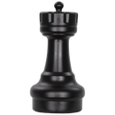 Mega Chess Buy Individual Chess Pieces MegaChess 9 Inch Dark Plastic Rook Giant Chess Piece