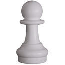 Mega Chess Buy Individual Chess Pieces MegaChess 9 Inch Light Plastic Pawn Giant Chess Piece