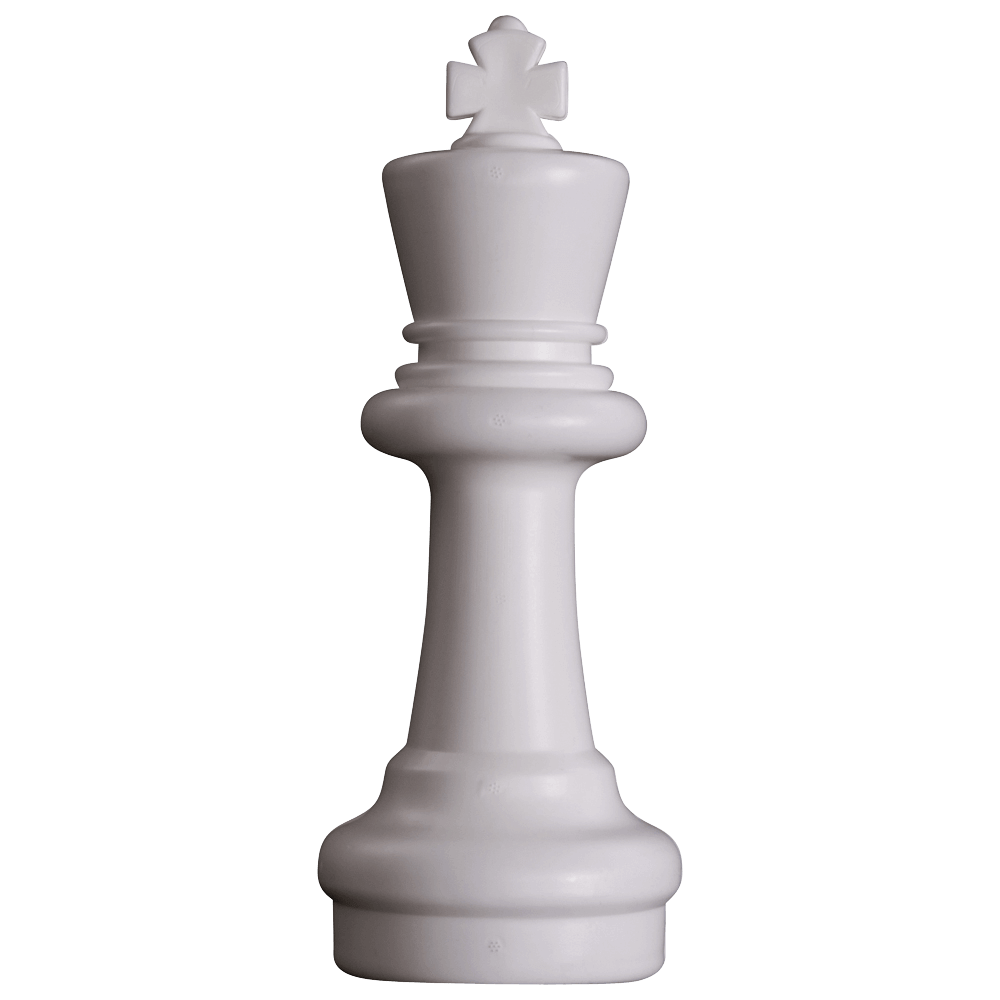 Mega Chess Floor Games MegaChess 12 Inch Plastic Giant Chess Set Pieces