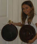 MegaChess 10 Inch Individual Dark Teak Giant Checker |  | MegaChess.com