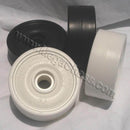 MegaChess 4 Inch Individual White Plastic Giant Checker |  | MegaChess.com