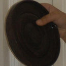 MegaChess 6 Inch Individual Dark Teak Giant Checker |  | MegaChess.com