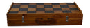 MegaChess MegaBox Teak Giant Chess Board With 4 Inch Squares - 2' 10" x 2' 10" |  | MegaChess.com