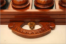 MegaChess MegaBox Teak Giant Chess Board With 4 Inch Squares - 2' 10" x 2' 10" |  | MegaChess.com