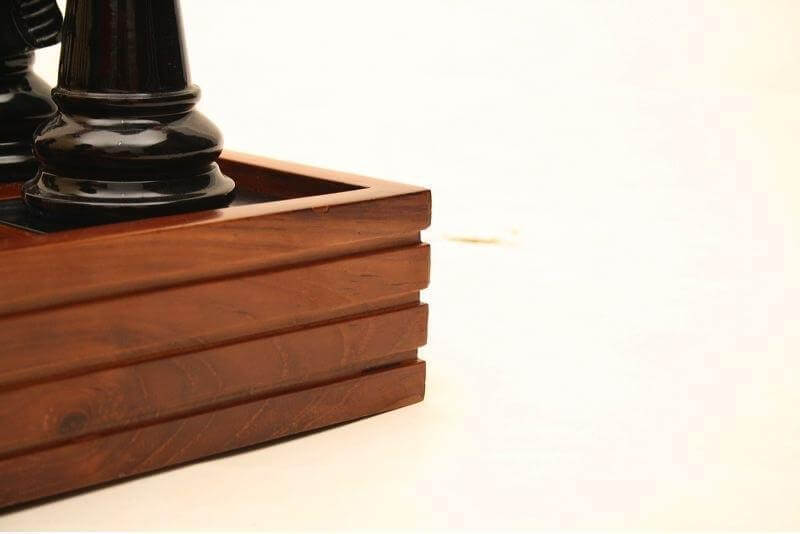 MegaChess MegaBox Teak Giant Chess Board With 4 Inch Squares - 2' 10" x 2' 10" |  | MegaChess.com