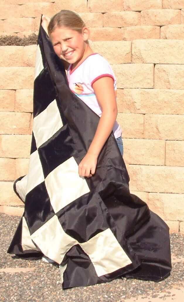 Mega Chess Giant Chess Boards MegaChess Quick-Fold Nylon Giant Chess Mat With 6 Inch Squares