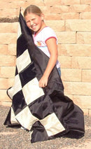 Mega Chess Giant Chess Boards MegaChess Quick-Fold Nylon Giant Chess Mat With 6 Inch Squares