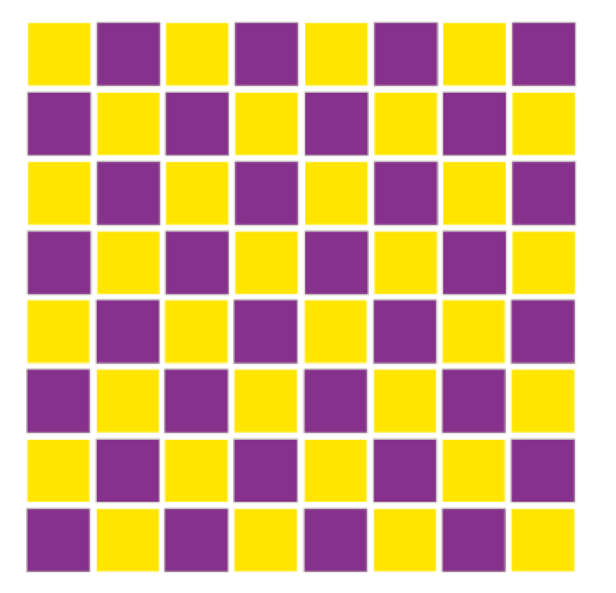 MegaChess Template For Giant Chess Board With 13 Inch Squares 8' 8" x 8' 8" |  | MegaChess.com