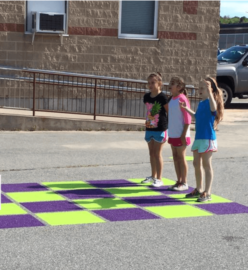 MegaChess Template For Giant Chess Board With 21 Inch Squares 14' x 14' |  | MegaChess.com