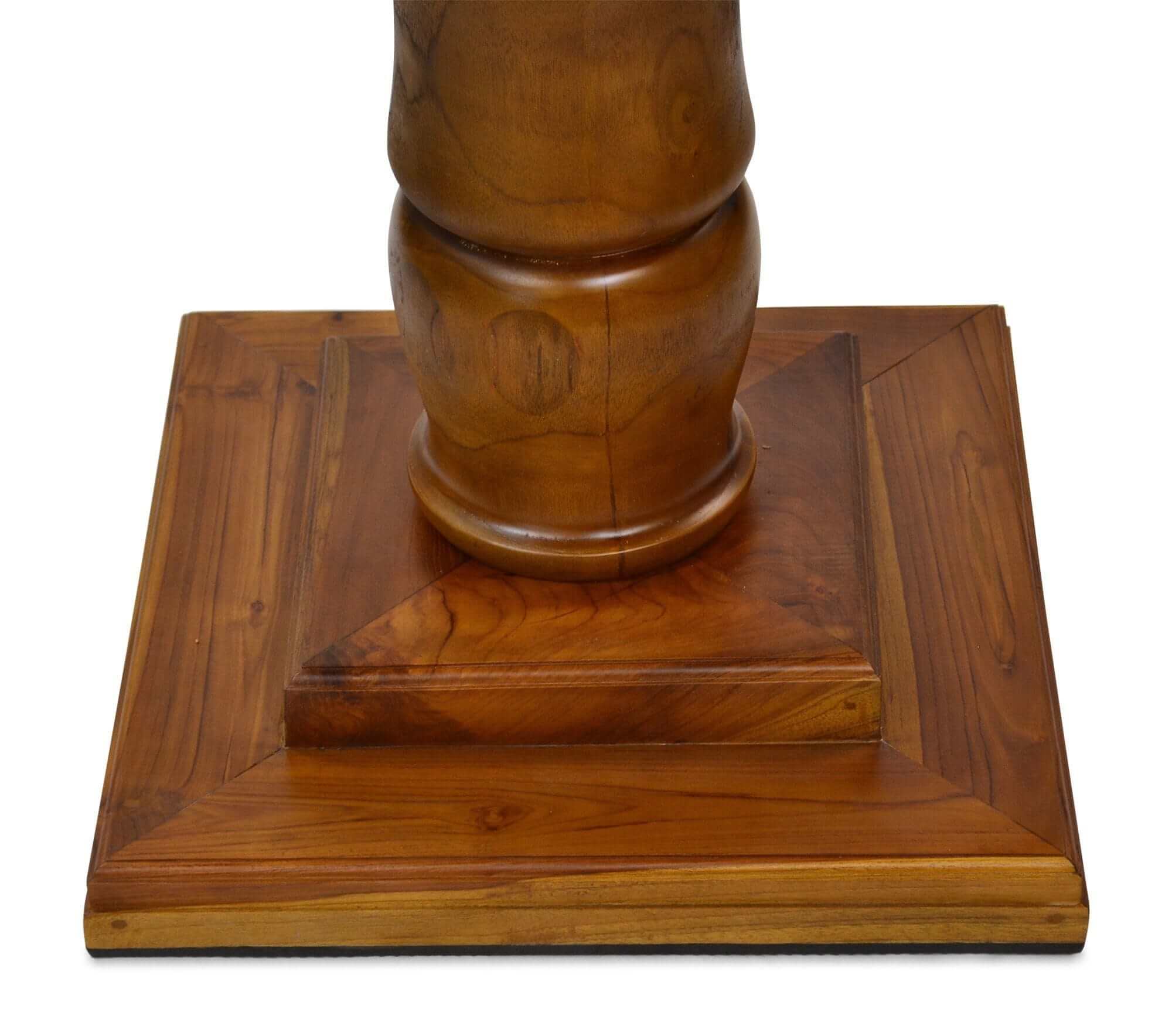 Mega Chess Giant Chess Home Decor MegaChess Teak Giant Chess Table With 4 Inch Squares - 2' 10" x 2' 10"
