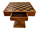 Mega Chess Giant Chess Home Decor MegaChess Teak Giant Chess Table With 4 Inch Squares - 2' 10" x 2' 10"