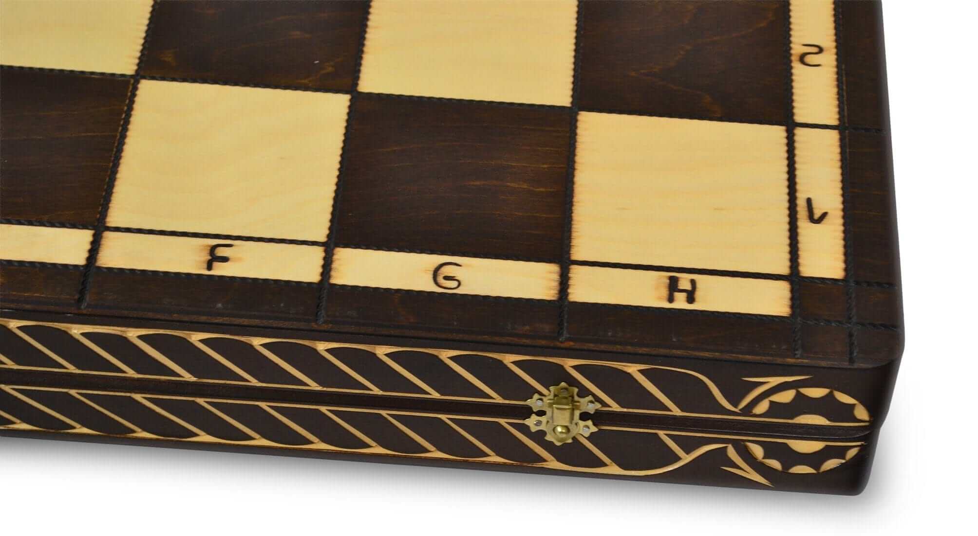MegaChess 8 Inch Polish Birch Giant Chess Set |  | MegaChess.com