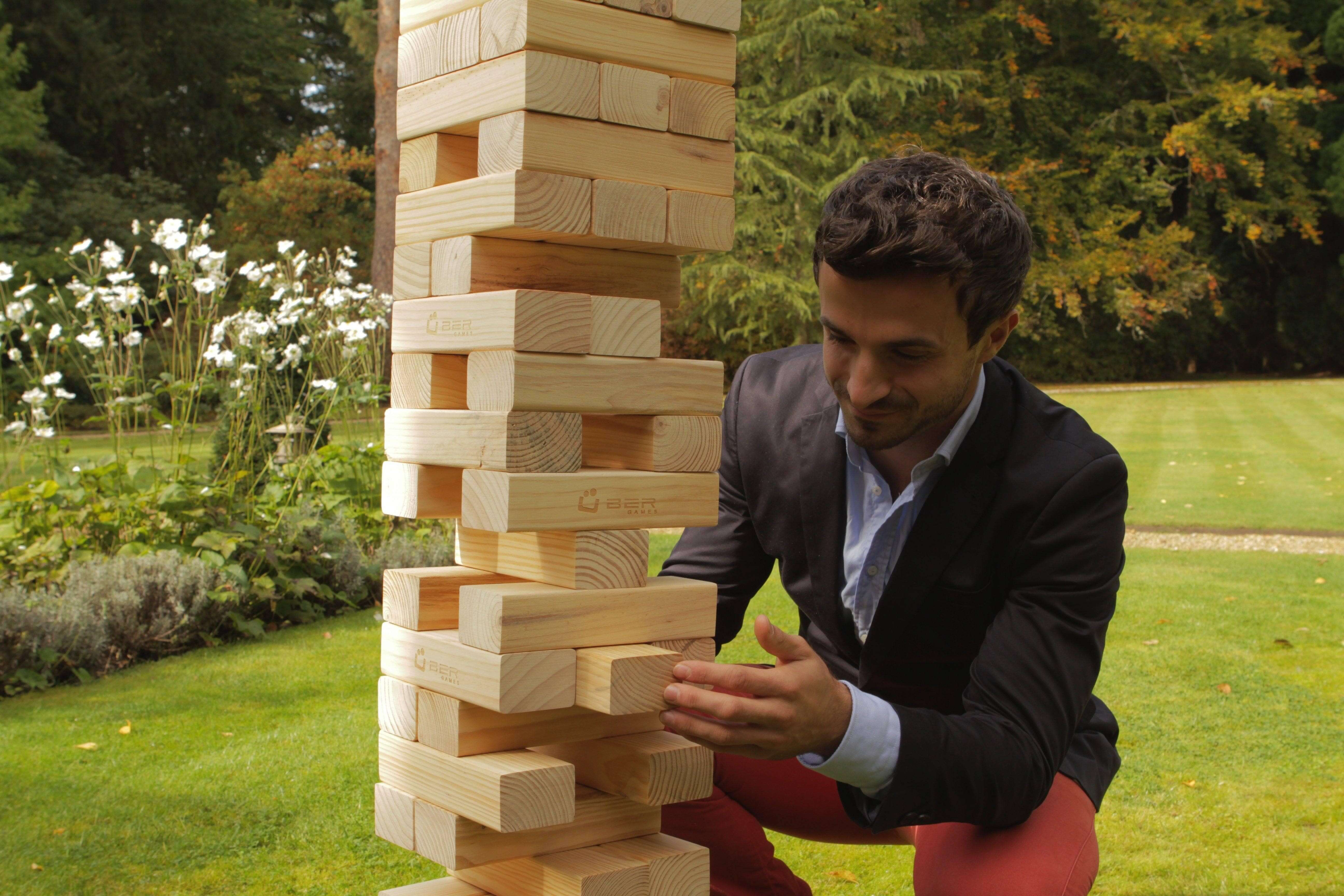 Mega Chess Giant Games Giant Tumble Tower Pine Uber Games