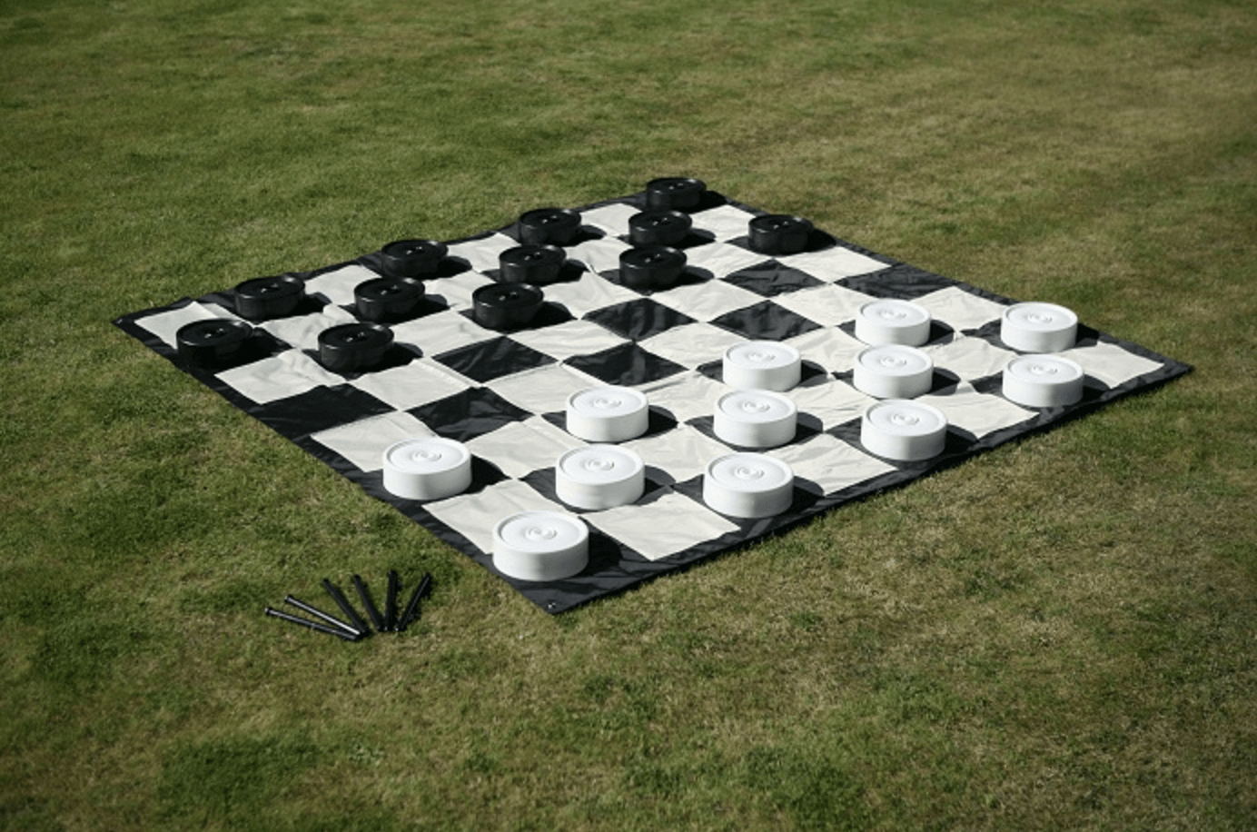 Uber Checker Plastic Set 10" Diameter |  | MegaChess.com