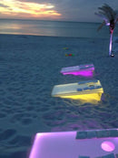 Mega Chess LED Cornhole Sets - Light Up 4x2 Cornhole Regulation Size