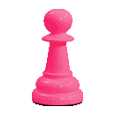 Mega Chess MegaChess 12 Inch Custom Fiberglass Pawn Giant Chess Piece