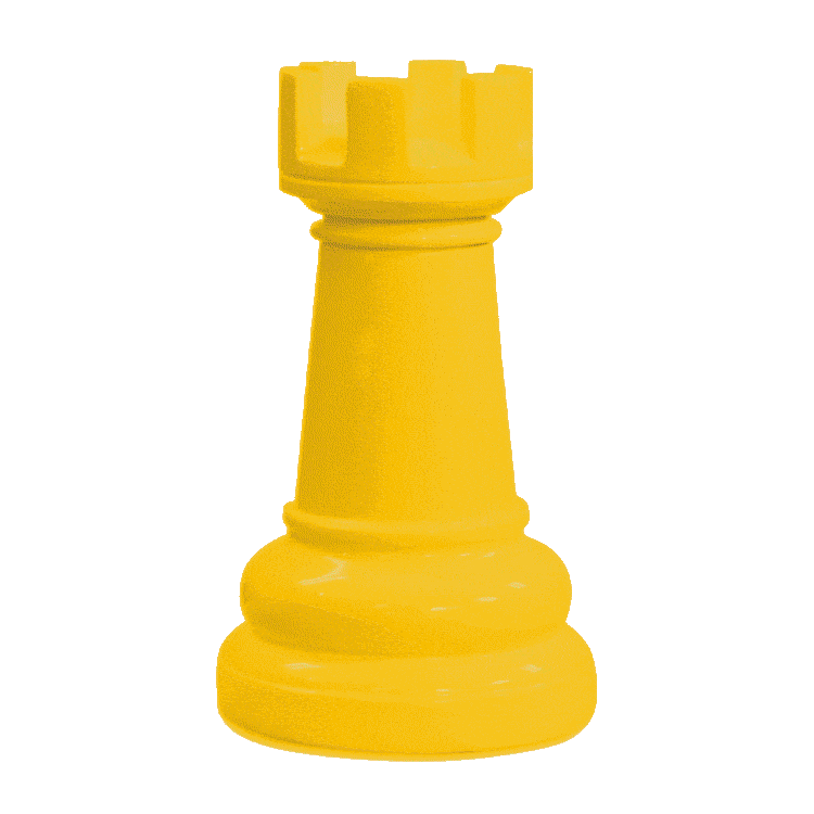 MegaChess 23 Inch Custom Fiberglass Rook Giant Chess Piece |  | MegaChess.com
