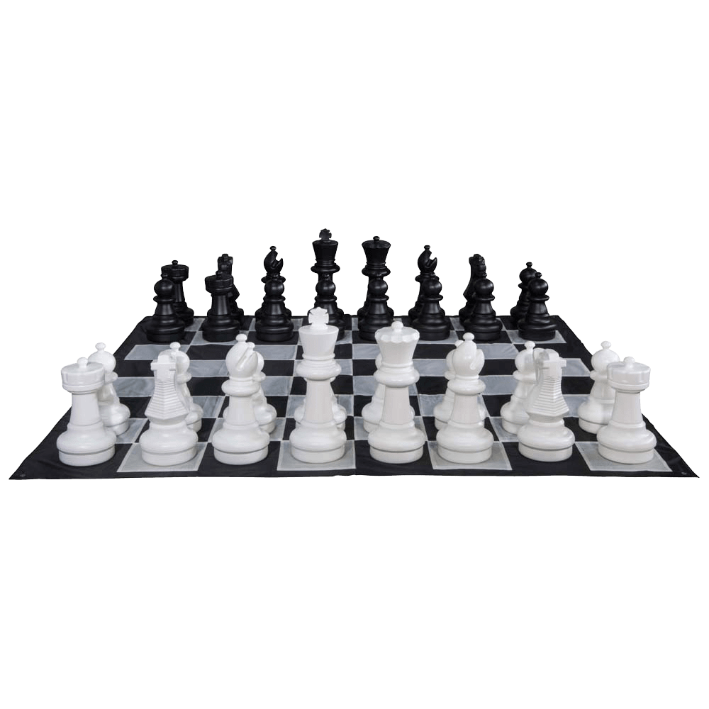 Mega Chess MegaChess 25 Inch Giant Plastic Chess Set - Rental