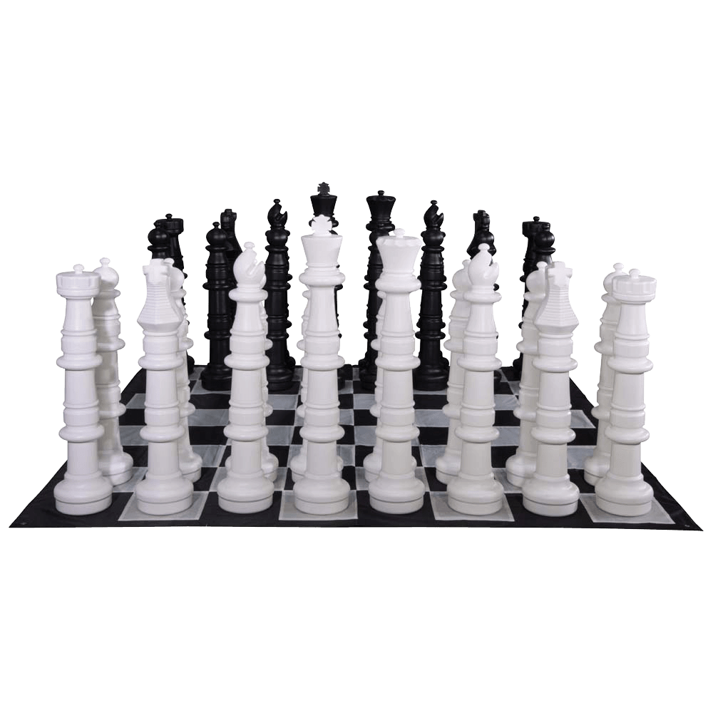 Mega Chess MegaChess 49 Inch Giant Plastic Chess Set - Rental