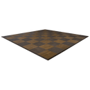 Mega Chess No Edge Ramps MegaChess Commercial Grade Synthetic Wood Giant Chess Board 24 Inch Squares Optional Safety Edge Ramps