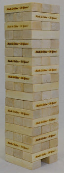 Mega Chess Personalized Games Customized Giant Tumble Tower Hardwood