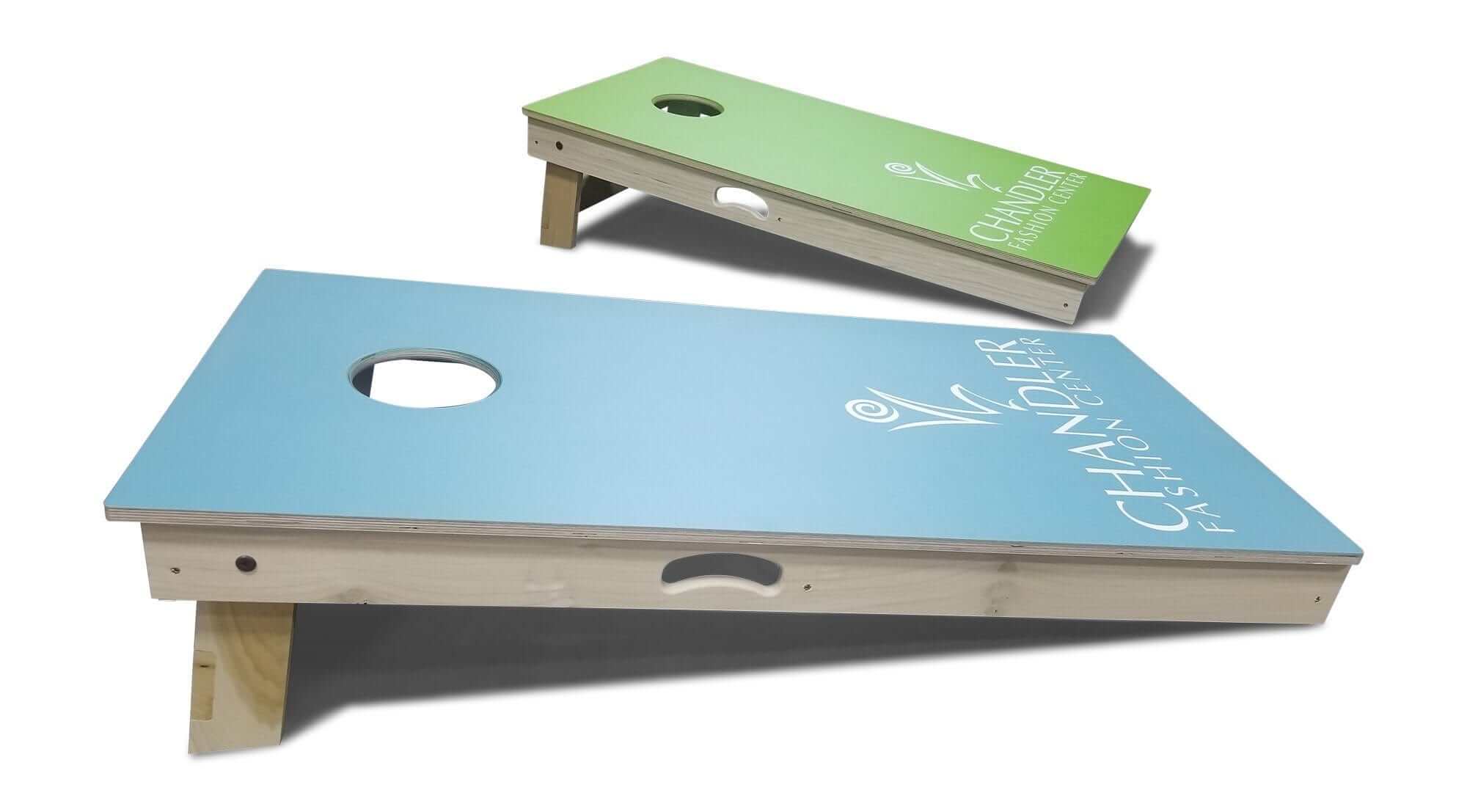 MegaChess Cornhole Games Custom All Weather Premium Tournament Size Cornhole Board - 4' x 2'