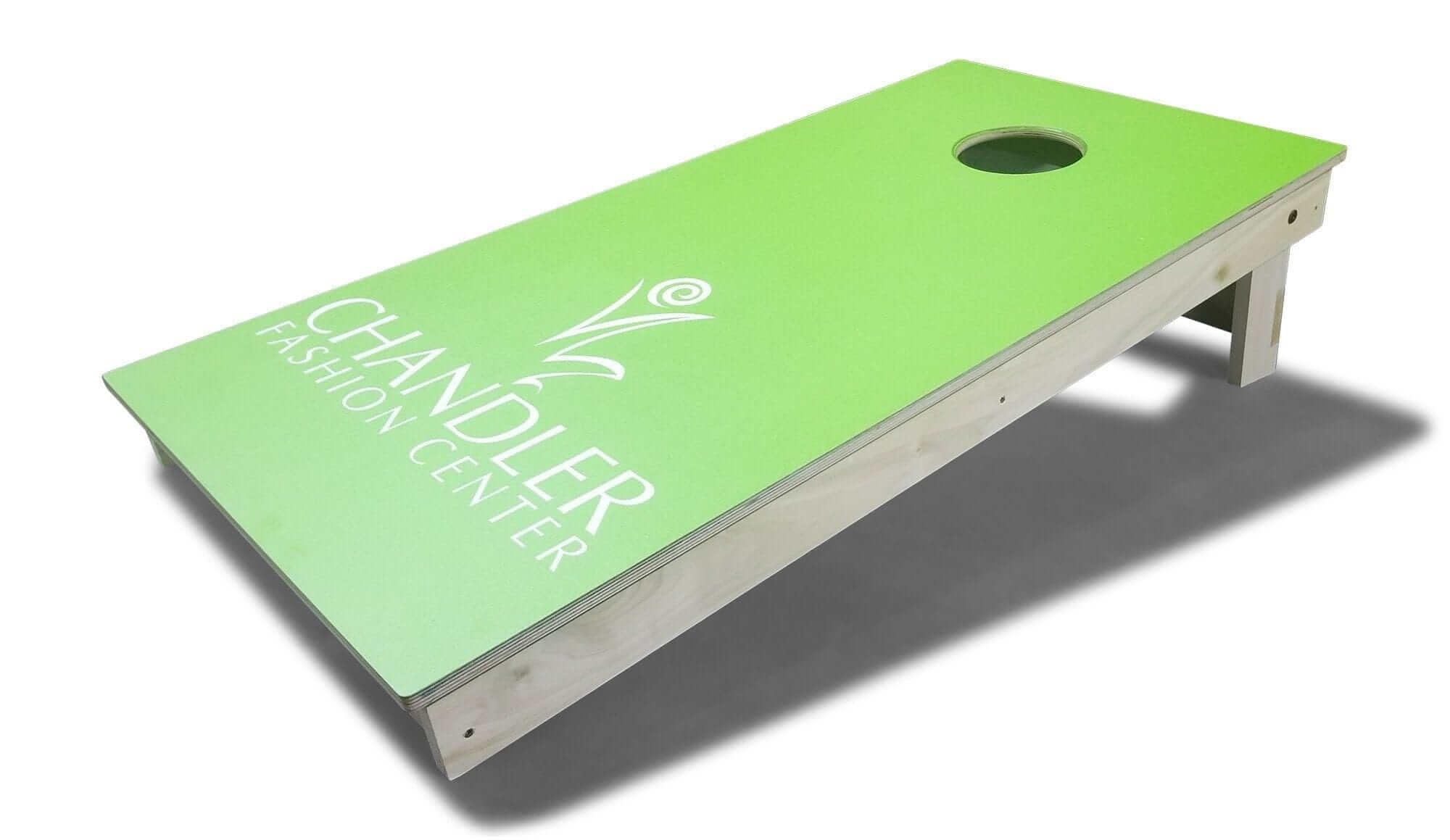 MegaChess Cornhole Games Custom All Weather Premium Tournament Size Cornhole Board - 4' x 2'