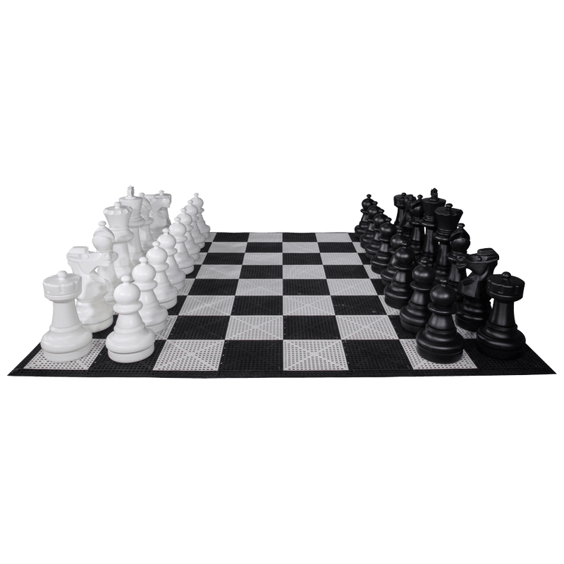 MegaChess Floor Games MegaChess 25 Inch Plastic LED Giant Chess Set - Option 3 - Day and Night Deluxe Set