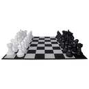 MegaChess Floor Games MegaChess 25 Inch Plastic Light-up LED Giant Chess Set