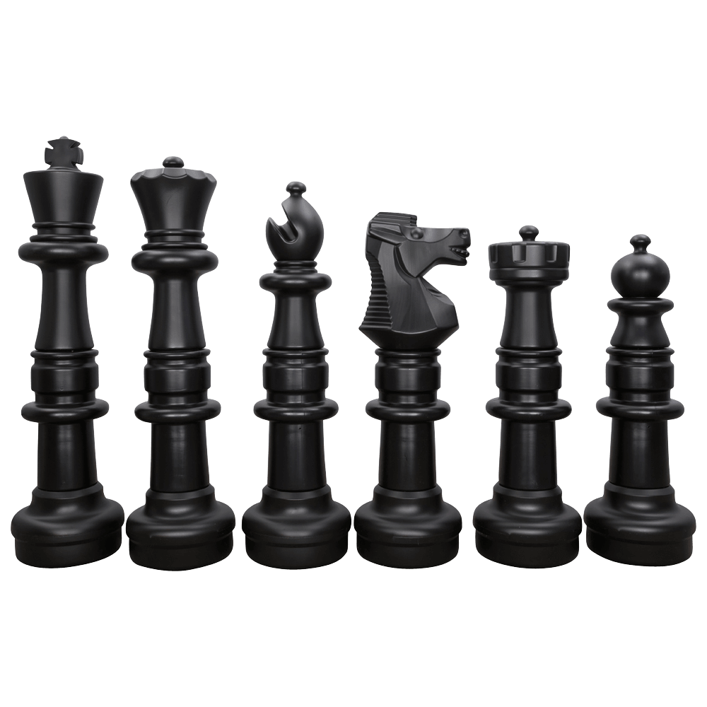 MegaChess Floor Games MegaChess 37 Inch Plastic Giant Chess Set with Plastic Board