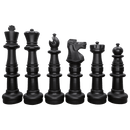 MegaChess Floor Games MegaChess 37 Inch Plastic Giant Chess Set with Plastic Board