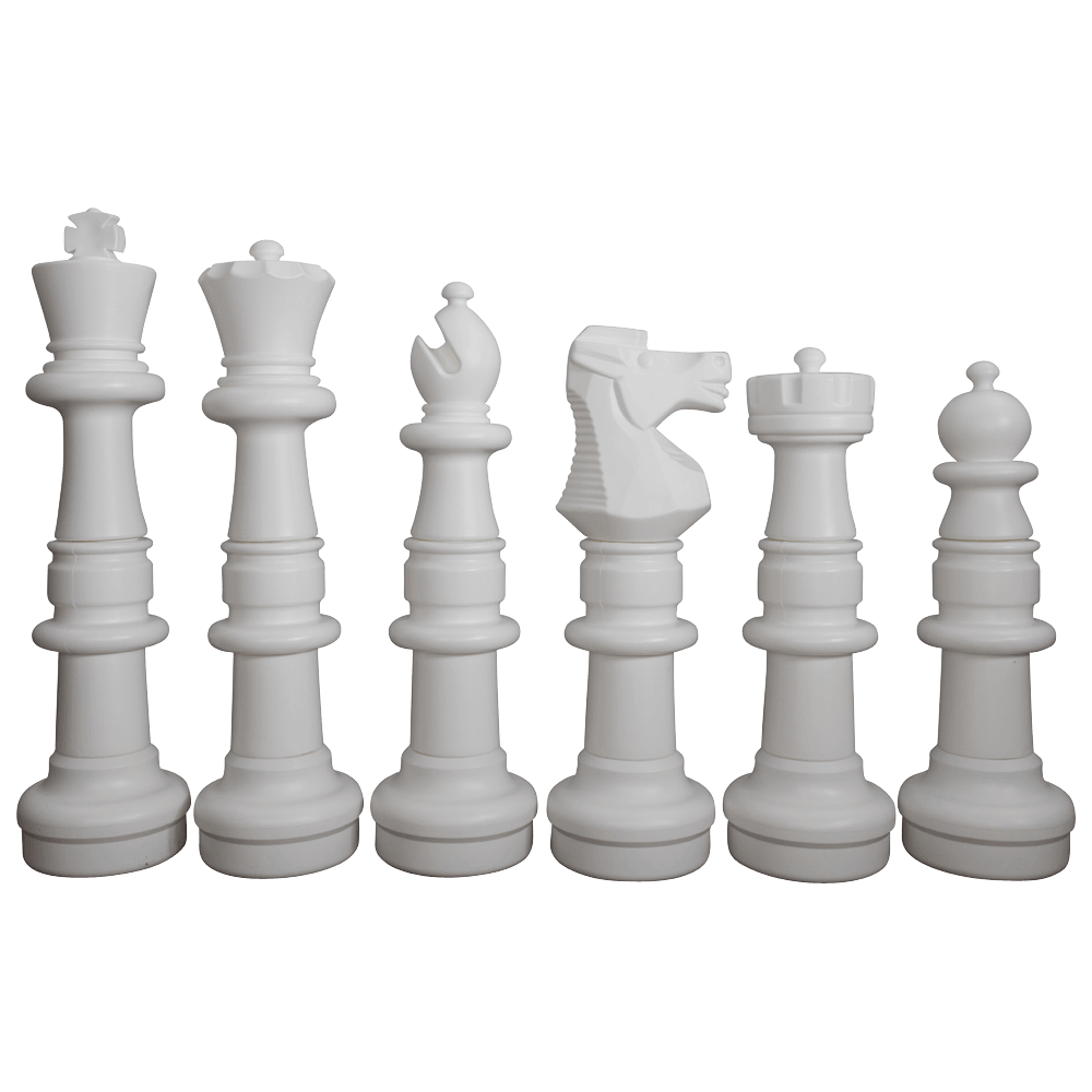 MegaChess Floor Games MegaChess 37 Inch Plastic Giant Chess Set with Plastic Board