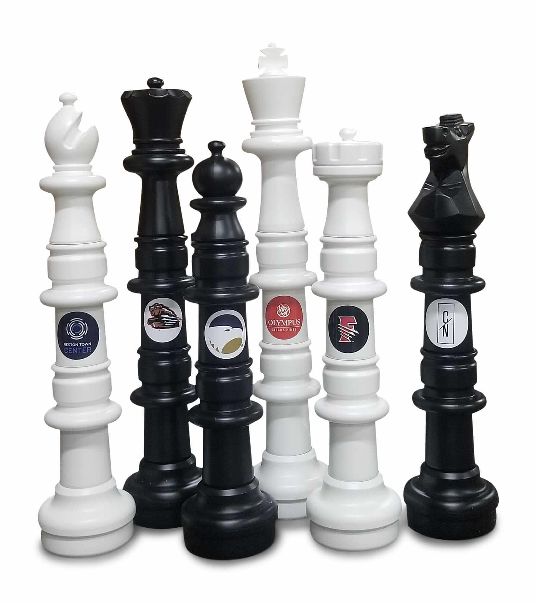Custom Giant Chess Set 49-Inch Plastic
