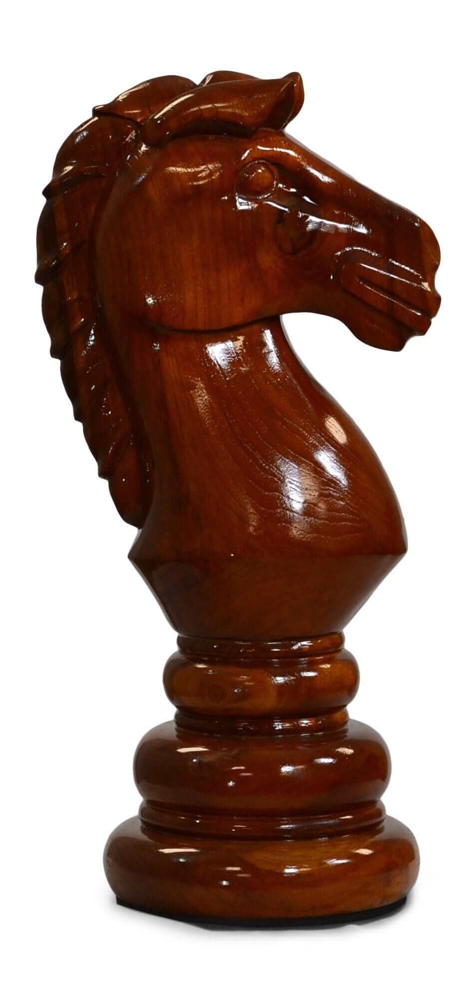MegaChess 24 Inch Medieval Teak Giant Chess Set |  | MegaChess.com