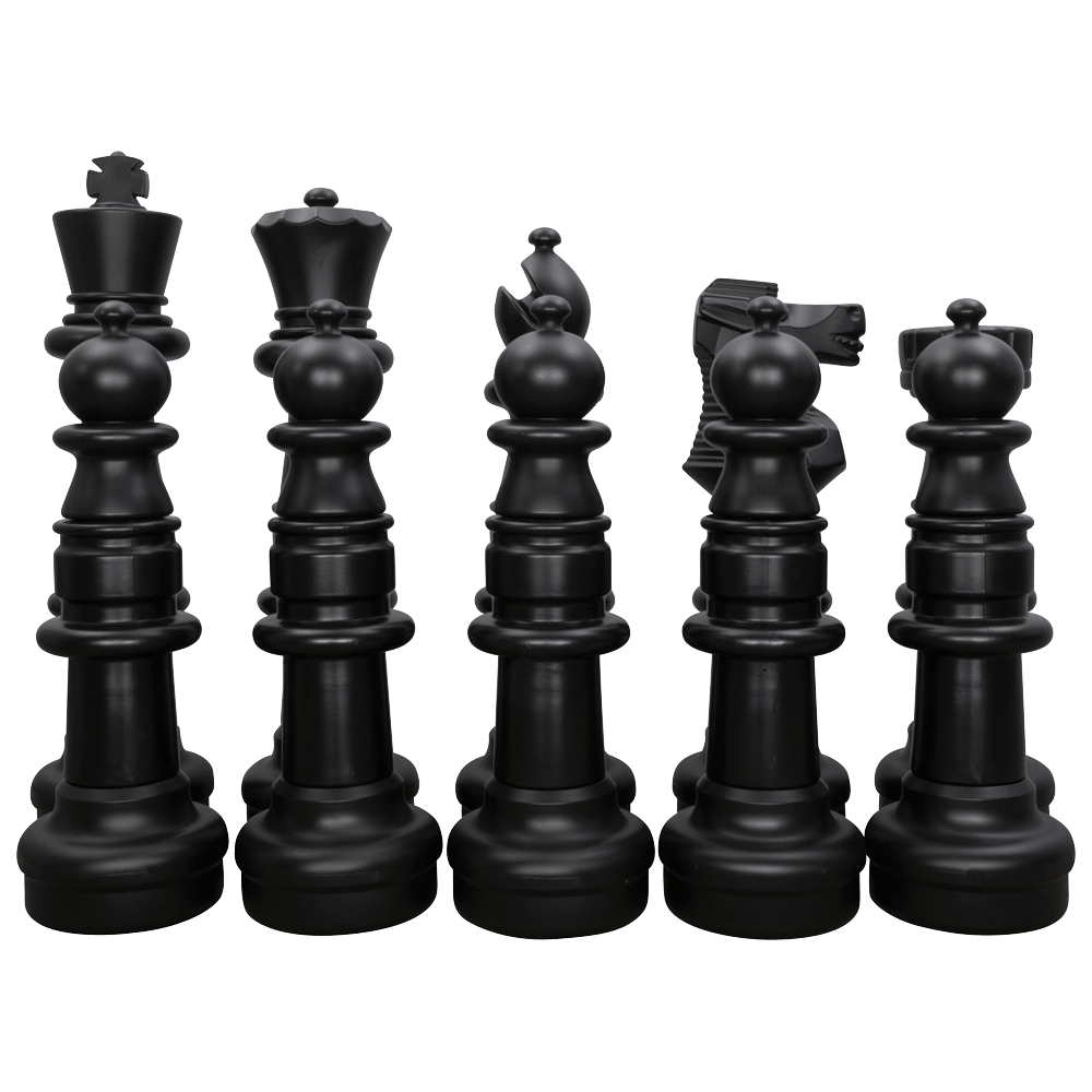 MegaChess MegaChess 37" Chess Set - Black Side Only