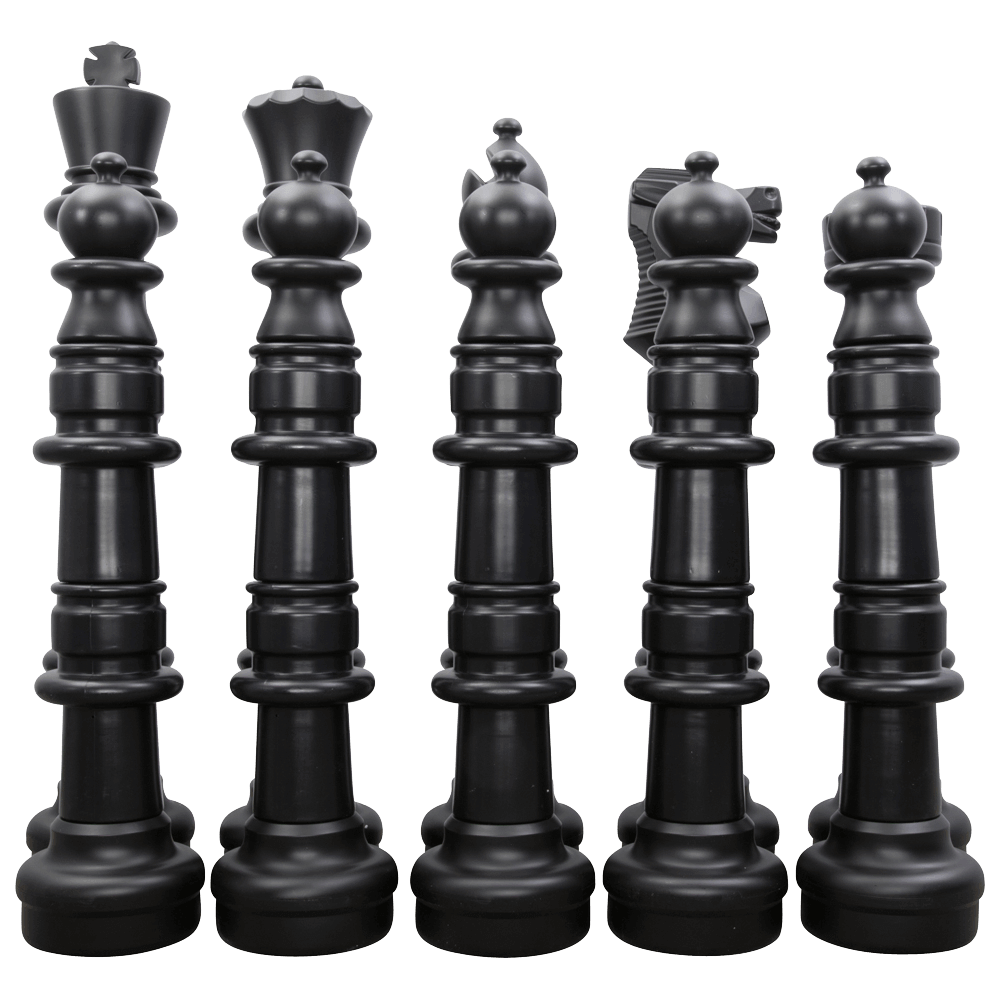 MegaChess MegaChess 49" Chess Set - Black Side Only